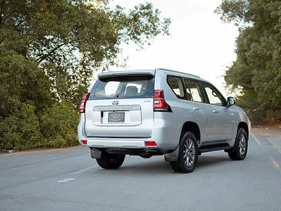 2019 Toyota Prado VXR 4 Cylinder Engine 4WD GCC Specs Silver Brown
