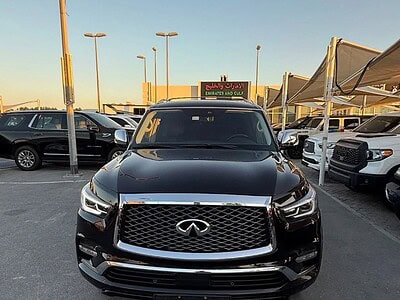 2018 Infiniti QX80 Excellence 5.6 litre 8 Cylinder Engine Petrol Black