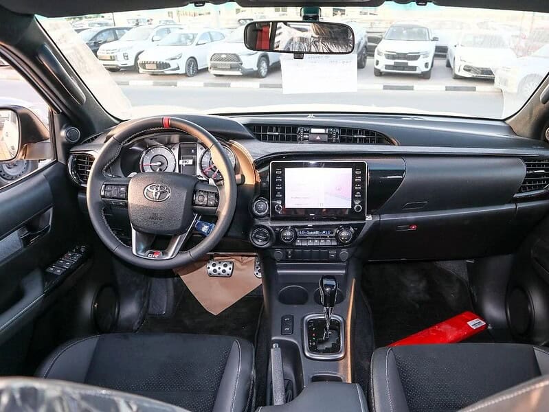 2025 Toyota Hilux GR Sport 4.0L Toyota Hilux GR GCC Specs White Black