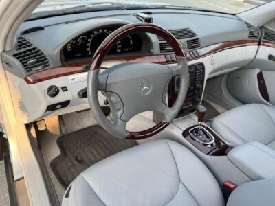 2000 Mercedes-Benz S 500 5.0-liter V8 Engine Blue Grey