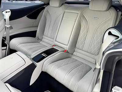 2015 Mercedes-Benz S-Class S 63 AMG Coupe 8 Cylinder Engine Blue Beige