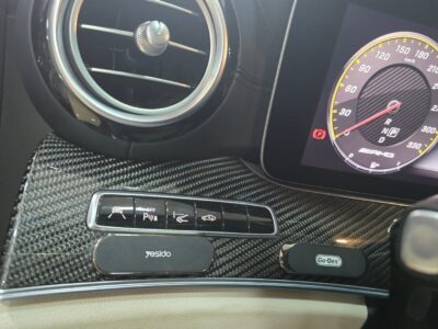 2018 Mercedes-Benz AMG E63 S 4.0L Twin-Turbocharged V8 Blue Beige