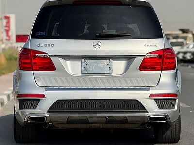 2014 Mercedes-Benz GL-Class GL 550 8 Cylinder CLEAN CAR Silver Black