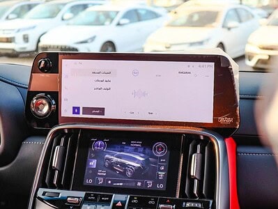 Lexus LX 600 F-Sport 3.5L 2025 Lexus LX 600 F-Sport Silver Red GCC Specs