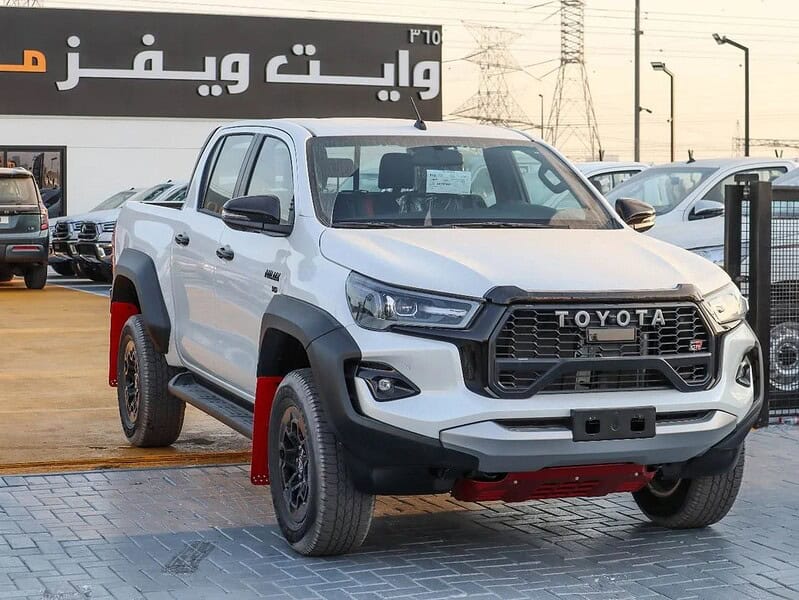 2025 Toyota Hilux GR Sport 4.0L Toyota Hilux GR GCC Specs White Black