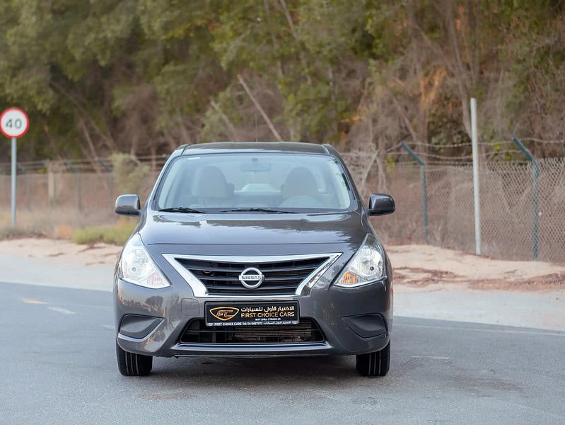 2023 Nissan Sunny SV 4 Cylinder Engine GCC Specs FWD Grey Beige