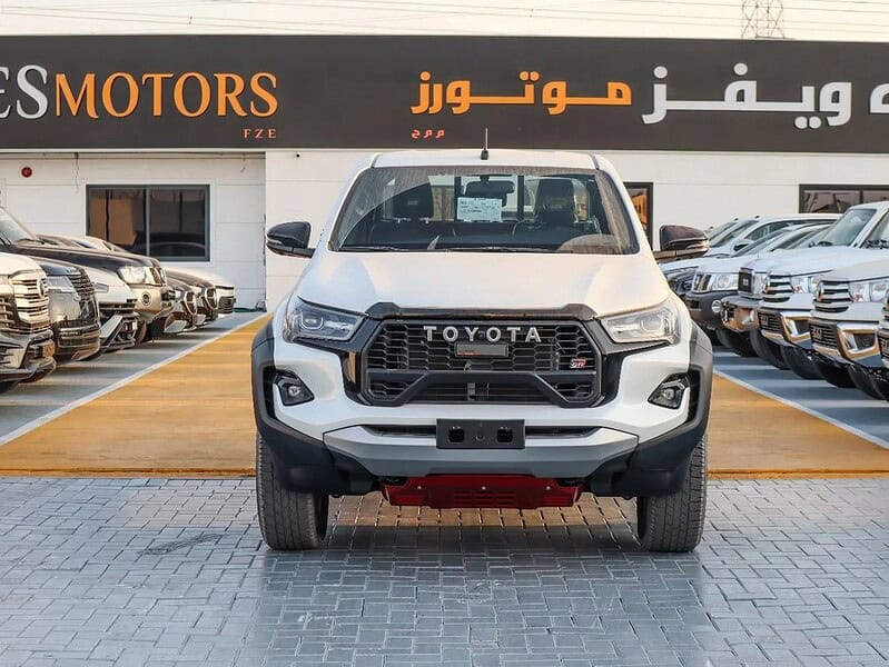 2025 Toyota Hilux GR Sport 4.0L Toyota Hilux GR GCC Specs White Black
