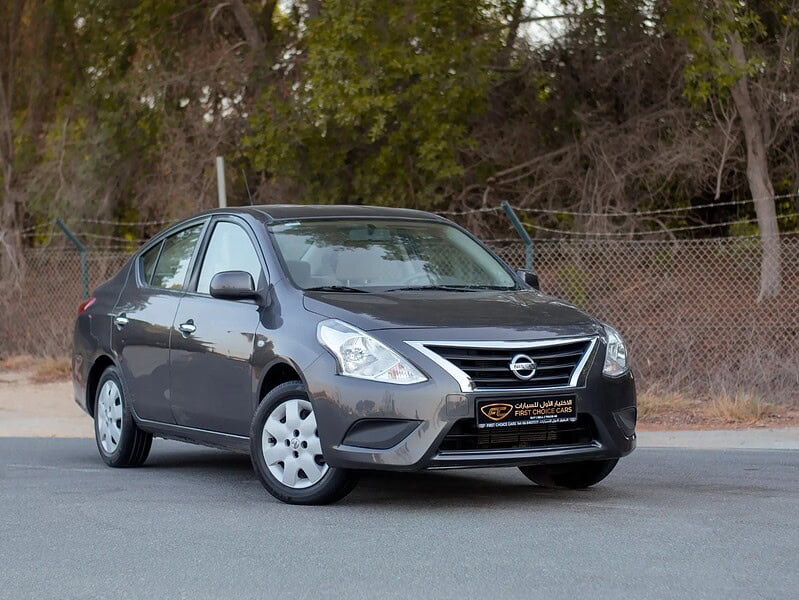2023 Nissan Sunny SV 4 Cylinder Engine GCC Specs FWD Grey Beige