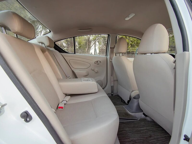 2023 Nissan Sunny SV 4 Cylinder Engine GCC Specs White Beige