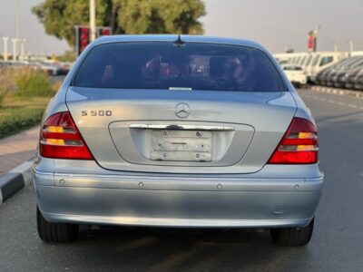 2000 Mercedes-Benz S 500 5.0-liter V8 Engine Blue Grey