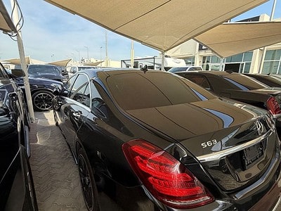 2017 Mercedes-Benz S 350 3.5 Litre 6 Cylinders Engine Black Beige