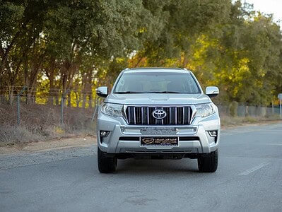 2019 Toyota Prado VXR 4 Cylinder Engine 4WD GCC Specs Silver Brown