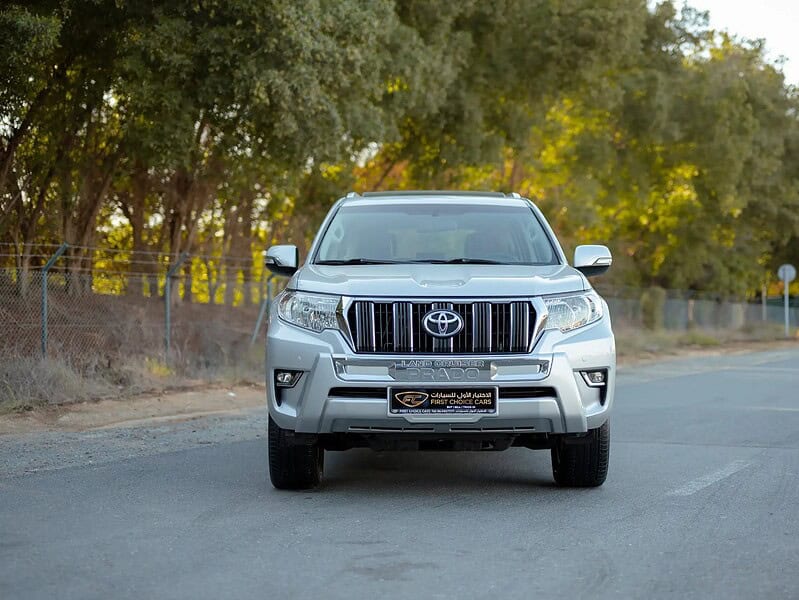 2019 Toyota Prado VXR 4 Cylinder Engine 4WD GCC Specs Silver Brown