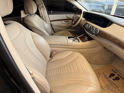 2017 Mercedes-Benz S 350 3.5 Litre 6 Cylinders Engine Black Beige