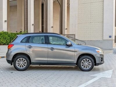 2013 Mitsubishi ASX GLS Premium Condition Mid Option GCC Silver Grey