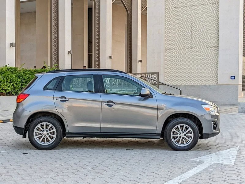 2013 Mitsubishi ASX GLS Premium Condition Mid Option GCC Silver Grey