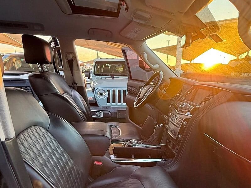 2018 Infiniti QX80 Excellence 5.6 litre 8 Cylinder Engine Petrol Black