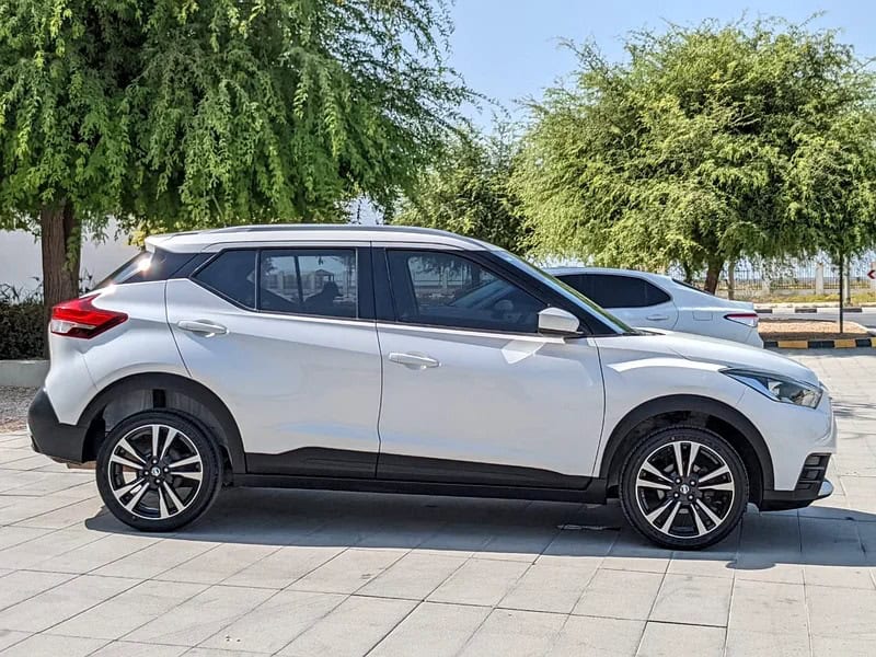 2018 Nissan Kicks S GCC White Grey Premium Condition GCC Specs