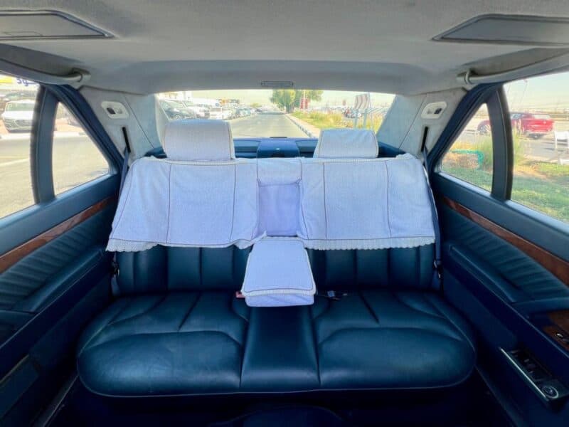 1992 Mercedes-Benz 500 SEL 5.0 liters 8 Cylinders Engine Blue Black