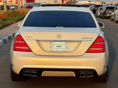 2012 Mercedes-Benz S-Class S 63 AMG in Perfect Condition White Black