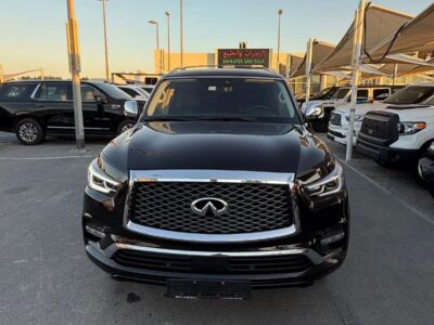 2018 Infiniti QX80 Excellence 5.6 litre 8 Cylinder Engine Petrol Black
