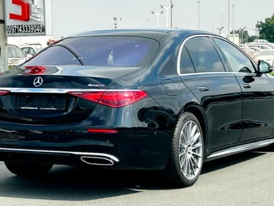 2022 Mercedes-Benz S-Class S 580 8 Cylinders Engine Black Sedan