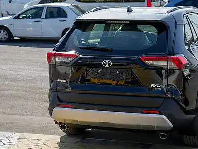 2025 Toyota RAV 4 4 Cylinder Engine Petrol Black Grey GCC Specs