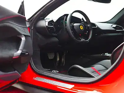 2025 Ferrari 296 GTS Ferrari GTS 296 Spider Hybrid Automatic Red Black