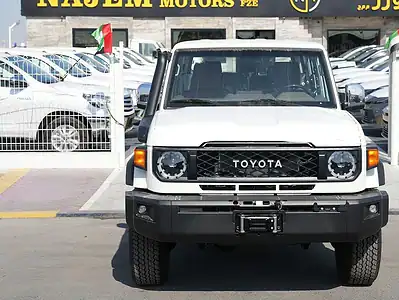 2025 Toyota Land Cruiser LX V6 Engine Petrol GCC White Brown