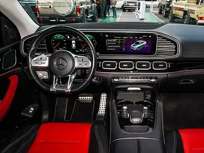 2021 Mercedes-Benz GLE 53 AMG 6 Cylinder Engine Petrol Grey Red