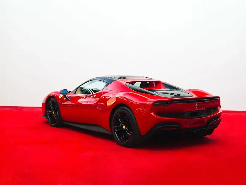 2025 Ferrari 296 GTS Ferrari GTS 296 Spider Hybrid Automatic Red Black