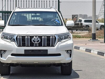 Toyota Prado TOYOTA PRADO VX 6 Cylinder MODEL 2023 White Grey