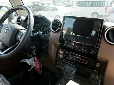 2025 Toyota Land Cruiser LX V6 Engine Petrol GCC White Brown