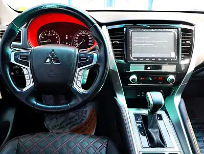 2022 Mitsubishi Montero Sport GLS 2WD 6 Cylinder Engine Grey Black