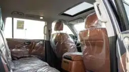 2025 Infiniti QX80 5.6 litre V8 Engine GCC Specs Black Tan