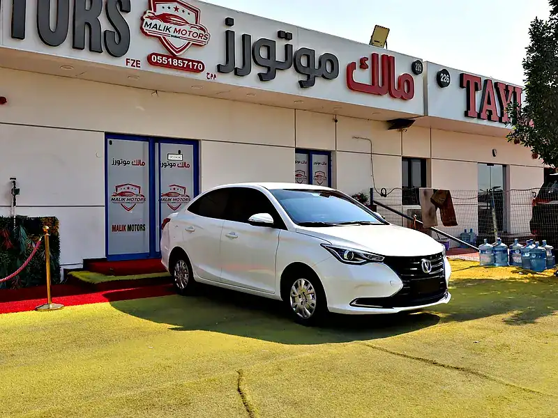 2024 Changan Alsvin Comfort 4 Cylinder Engine White Sedan GCC Specs