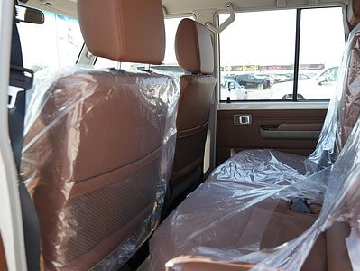 2025 Toyota Land Cruiser LX V6 Engine Petrol GCC White Brown