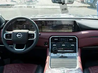 Nissan Patrol 2026 Nissan Patrol LE Platinum 3.5L AT Petrol Silver Red