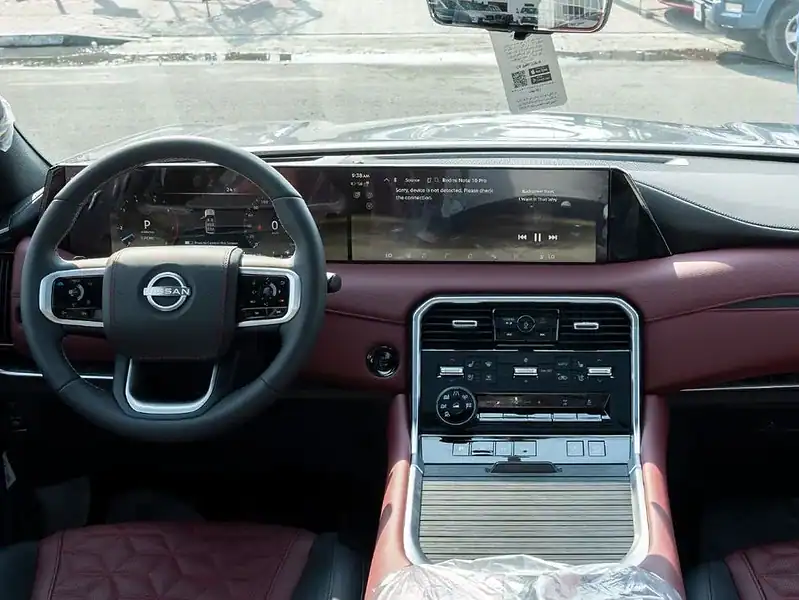 Nissan Patrol 2026 Nissan Patrol LE Platinum 3.5L AT Petrol Silver Red