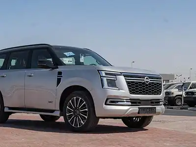 Nissan Patrol 2026 Nissan Patrol LE Platinum 3.5L AT Petrol Silver Red