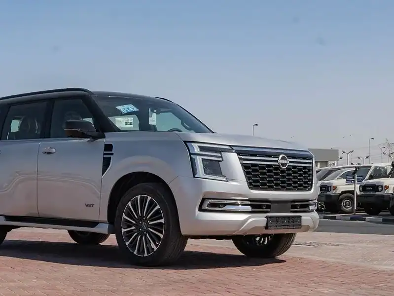 Nissan Patrol 2026 Nissan Patrol LE Platinum 3.5L AT Petrol Silver Red