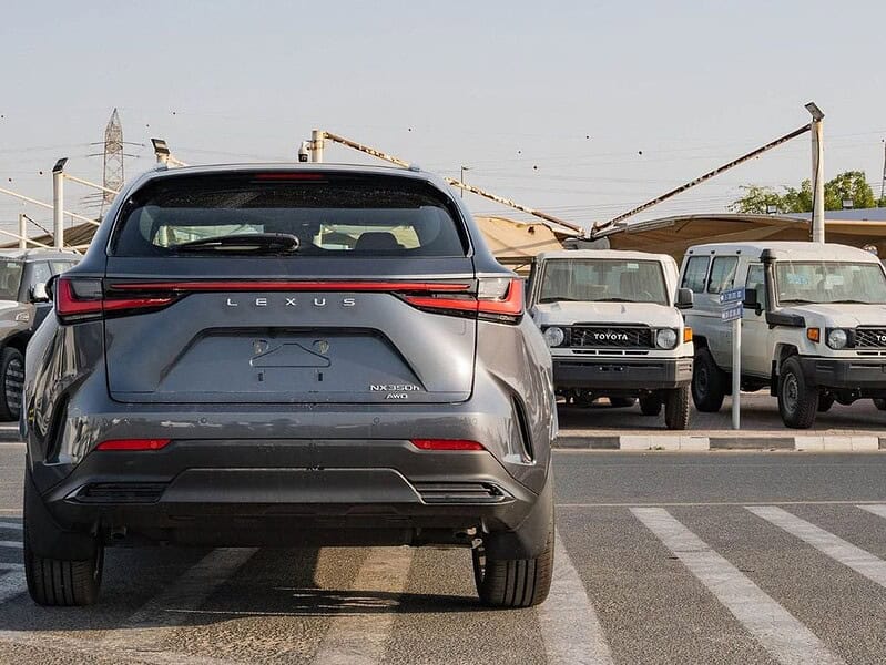 Lexus NX350h Hybrid 2.5L 2025 Lexus NX350h 2.5L AT Hybrid Grey Red
