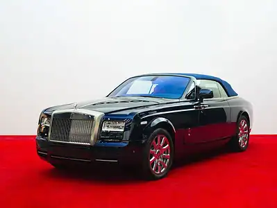2015 Rolls-Royce Phantom Drophead 6.8L Rolls Royce Drophead Blue Tan