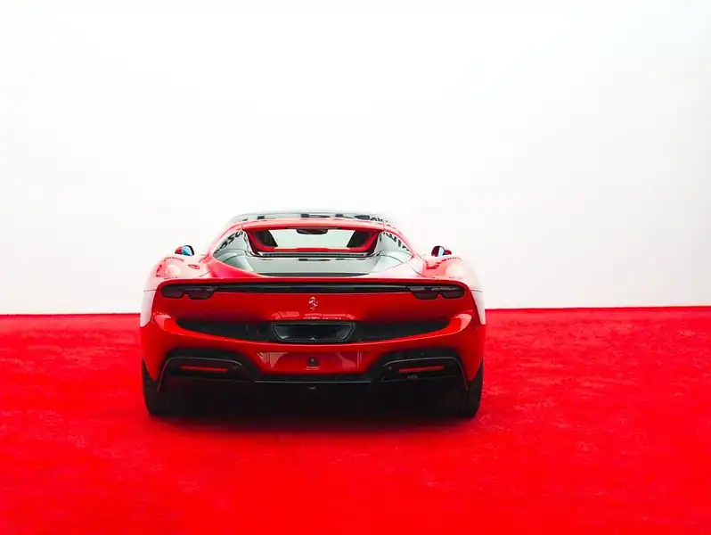 2025 Ferrari 296 GTS Ferrari GTS 296 Spider Hybrid Automatic Red Black