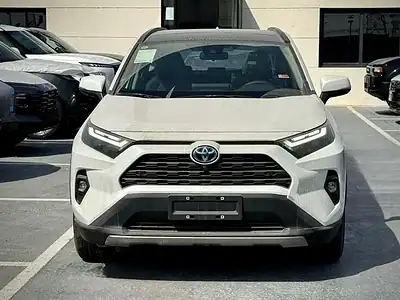 Toyota RAV 4 2.5 litre 4 Cylinder Engine Hybrid 2WD 2024 White Black