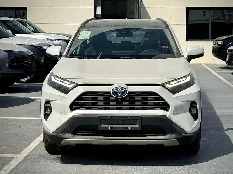 Toyota RAV 4 2.5 litre 4 Cylinder Engine Hybrid 2WD 2024 White Black