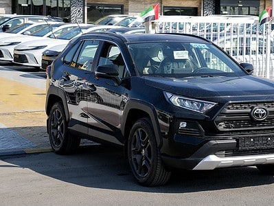2025 Toyota RAV 4 4 Cylinder Engine Petrol Black Grey GCC Specs