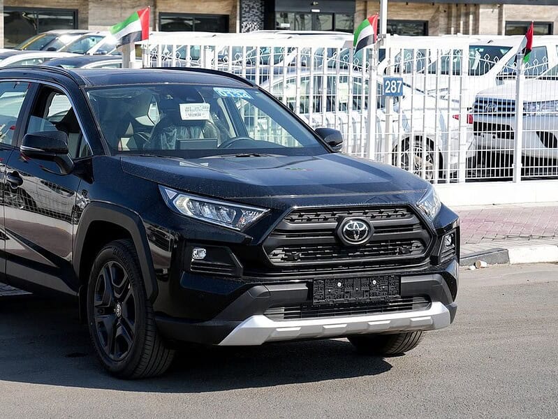 2025 Toyota RAV 4 4 Cylinder Engine Petrol Black Grey GCC Specs