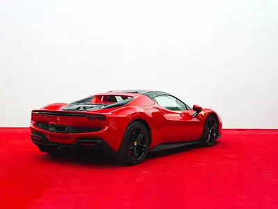 2025 Ferrari 296 GTS Ferrari GTS 296 Spider Hybrid Automatic Red Black