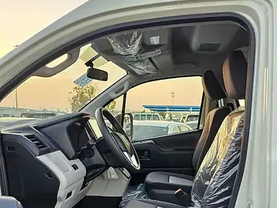 2025 Toyota Hiace DX PASSENGER 3.5L V6 AUTOMATIC White Grey